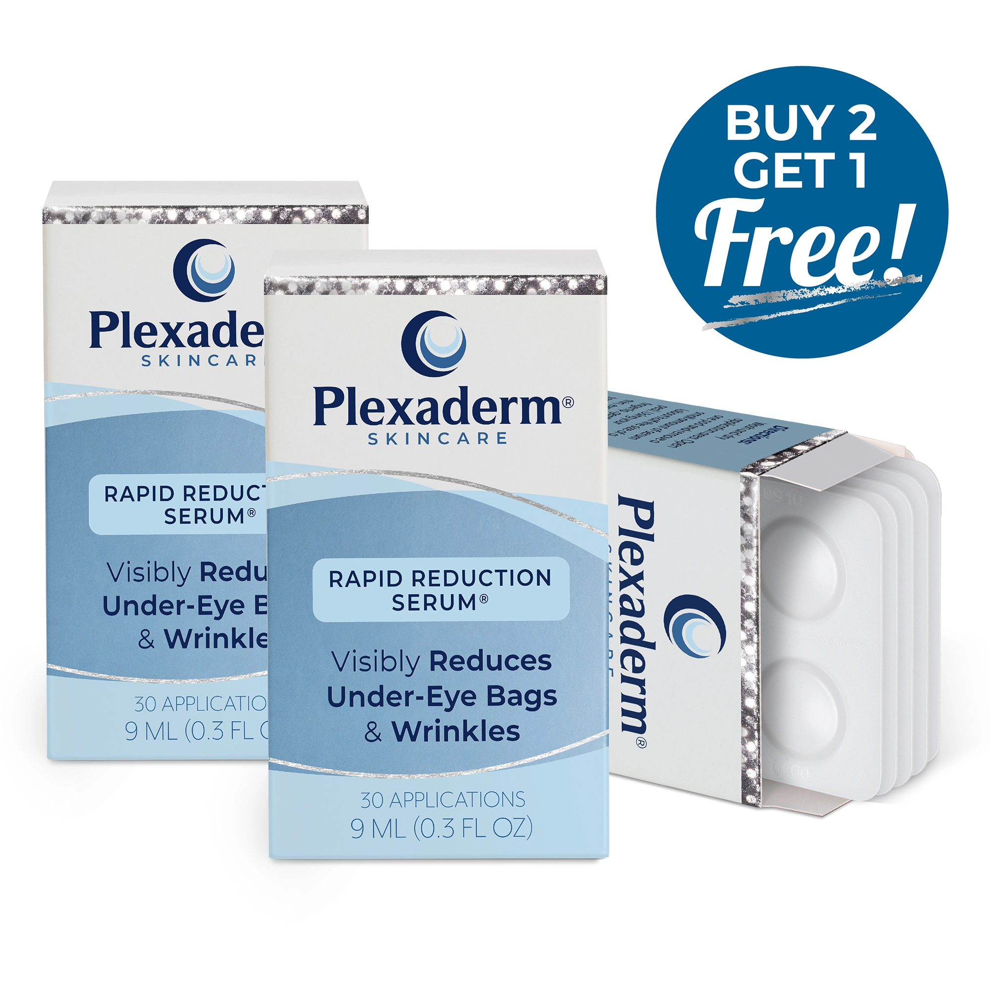 PLEXADERM Rapid Reduction Serum outlet - SET OF 2