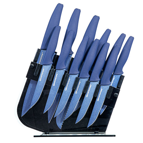 6 PC Gooda Diamond Cute Blades Kitchen Knife Set – R & B Import