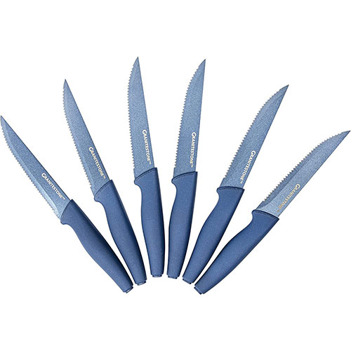 Nutri-Blade Cutlery Knife Set (Wood Handle) - 6 pc. (Min Qty 1)