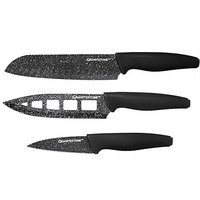 Granitestone Nutriblade 6-Piece Steak Knives with Comfortable Handles,  Stainless Steel Serrated Blades ・Dishwasher-safe and Rust