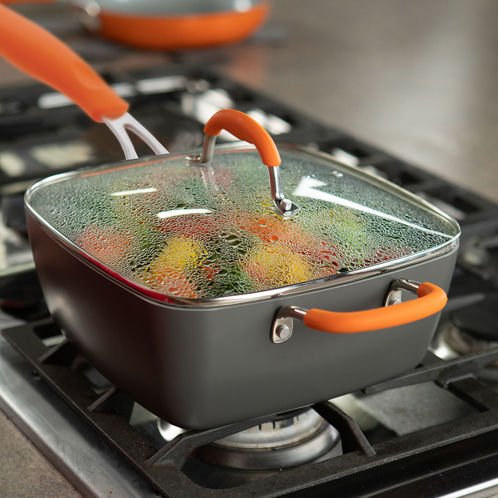 Gotham Steel 1194 9.5 in. Non-Stick Titanium & Ceramic Deep Square