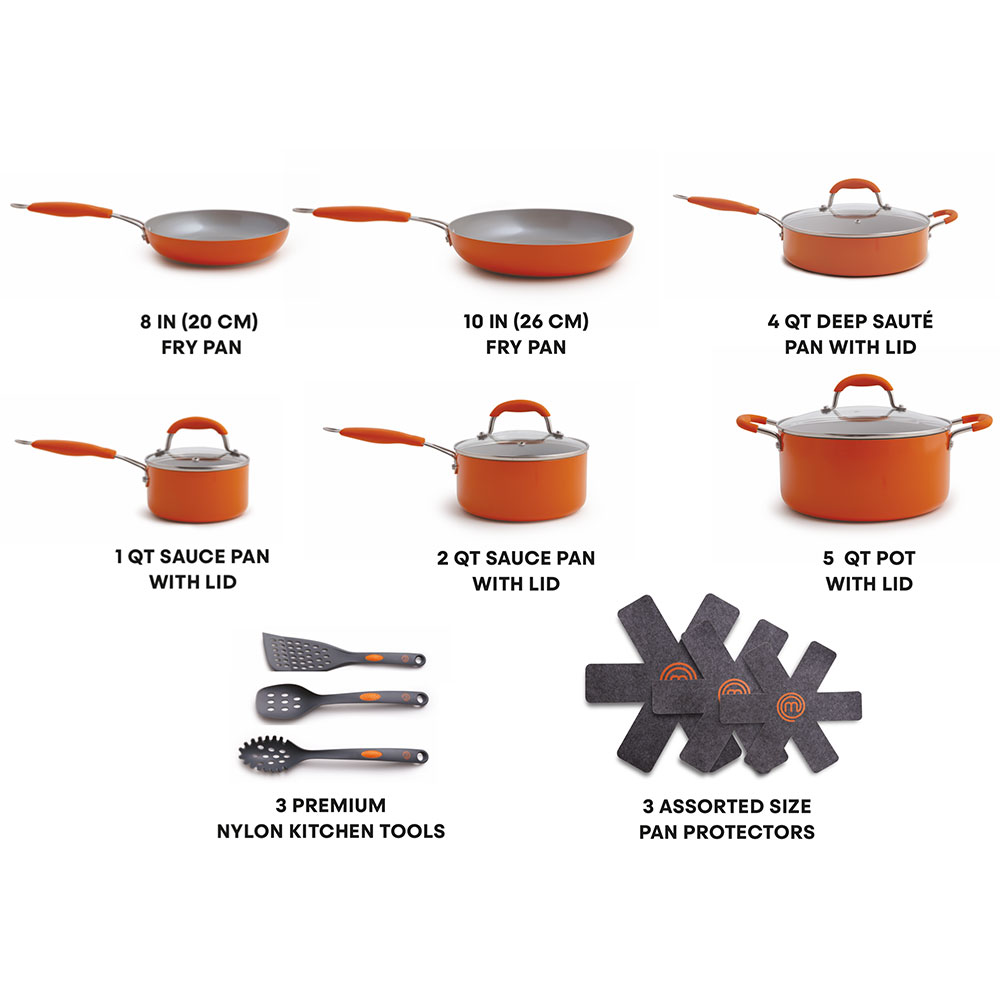 MasterChef 10-Piece Pasta, Soup, and Stew Cookware Set - PulseTV