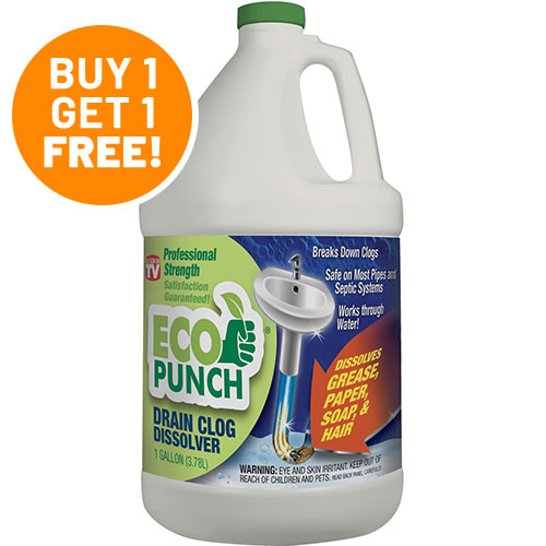 Liquid Drain Clog Dissolver - 1 Gallon