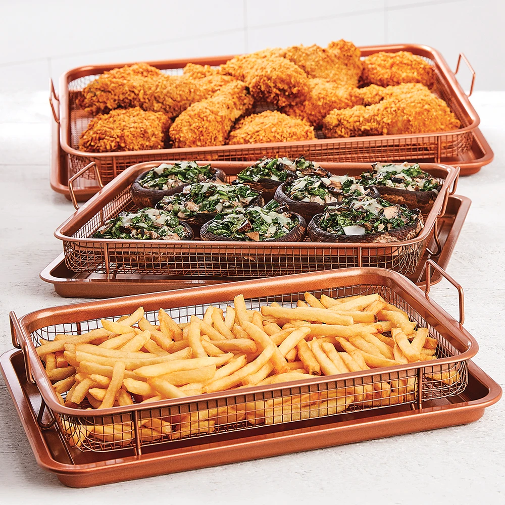 Copper chef crisper clearance tray