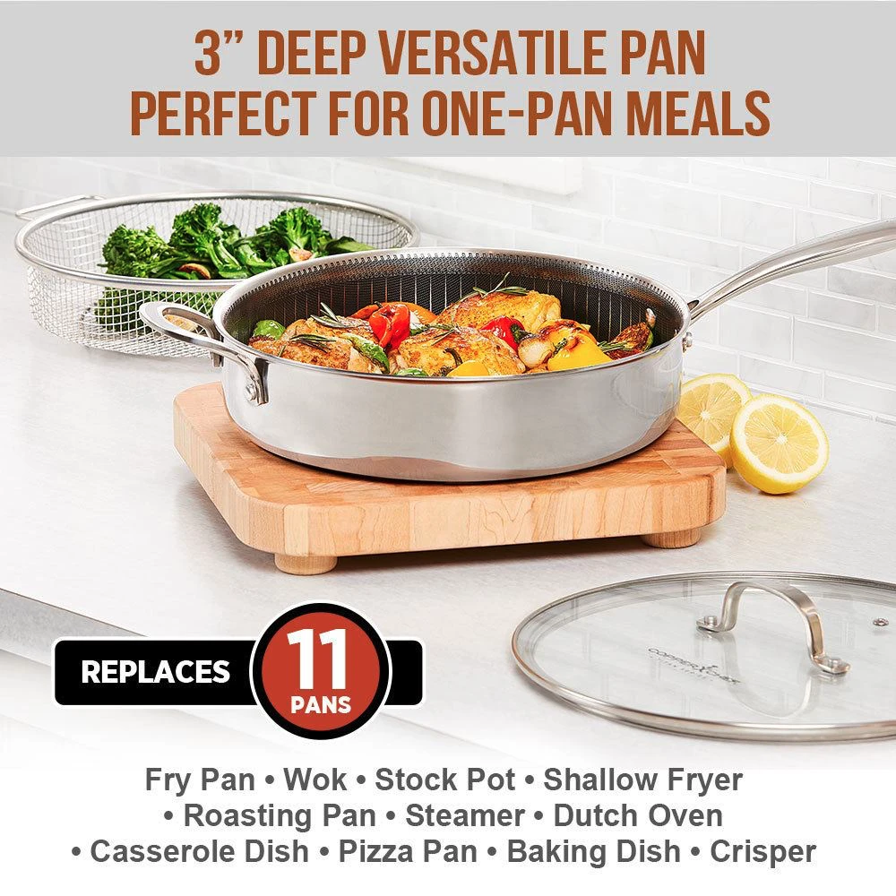 Copper Chef Titan 10-Piece Cookware Set