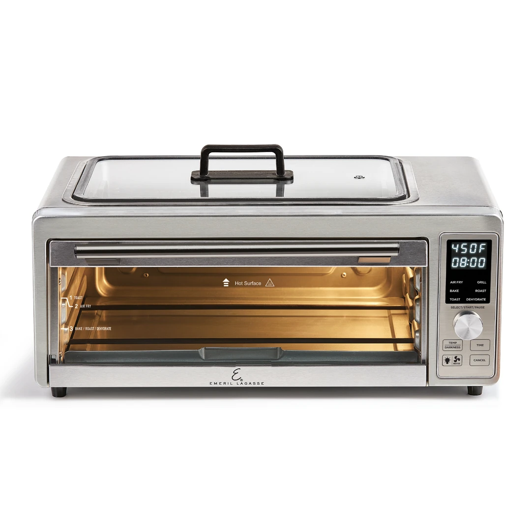 Emeril Lagasse Power AirFryer 360 Plus Toaster Oven Stainless