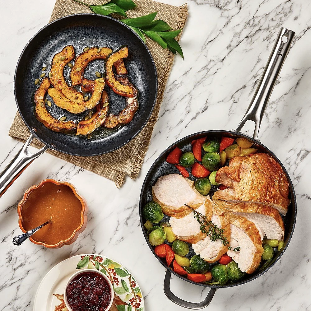 Emeril Everyday 12 (No Lid) Forever Fry Pan with Triple-Layer Non Stick  Coating, Dishwasher Safe, Oven Safe up to 500 Degrees