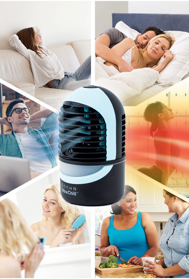 The Zaahn Ultra Chill in use throughout the home