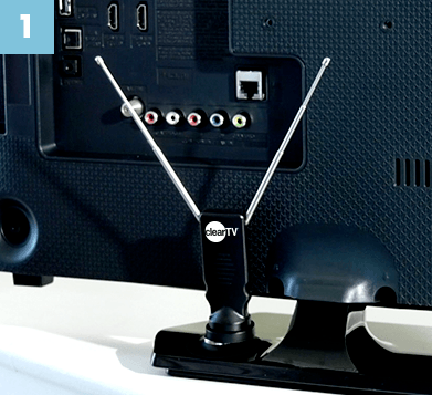 Easy to use – just snap on to any TV