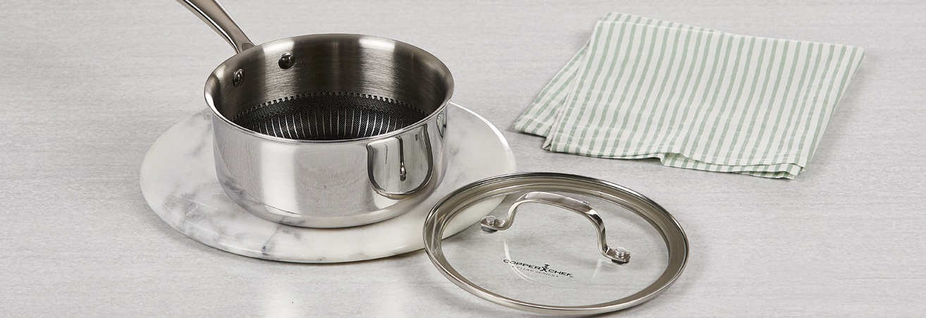 2 Qt. Sauce Pan with Lid - CookTek