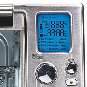 Emeril AirFryer360 Control Panel and knob