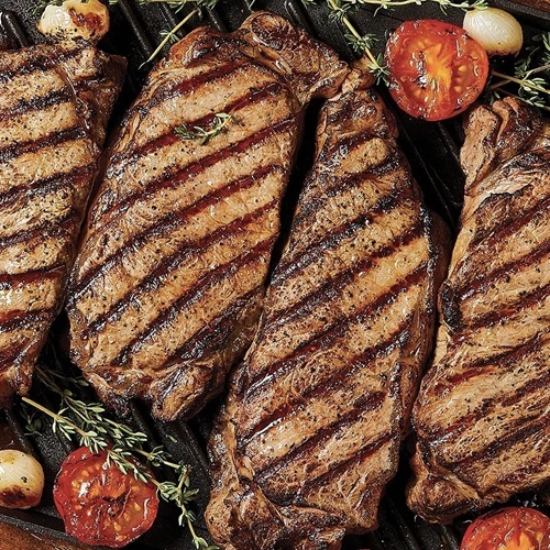 PowerXL Air Fryer Grill Grilled Steaks