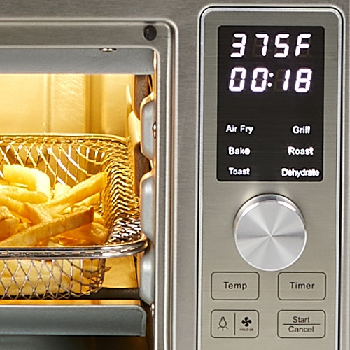 1-Touch LED Display with 6 Cooking Presets