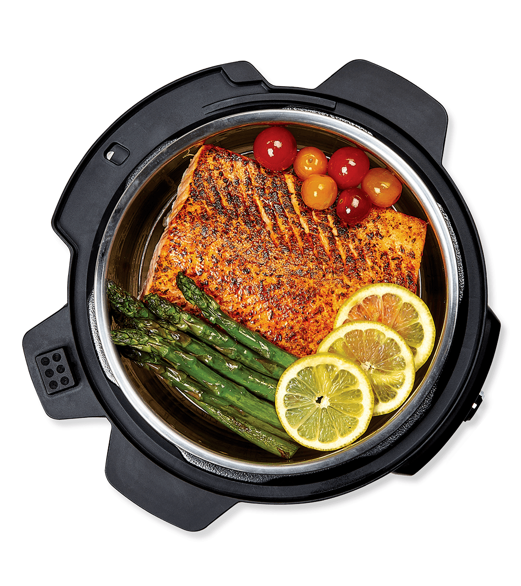 salmon in pressure airfryer