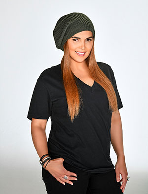 green hat red hair
