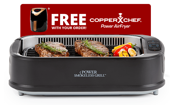 Cooks With Little or No Oil!
