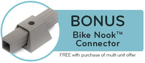 BONUS Bike Nook Connector – FREE with purchase of multi-unit offer