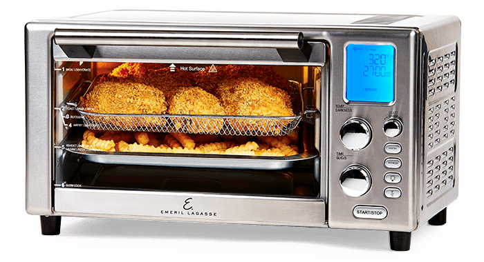 Cooks With Little or No Oil!