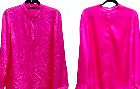silk shirt