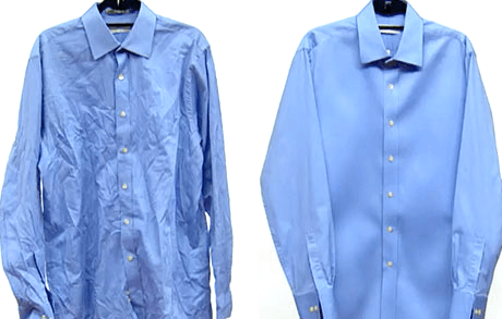 blue shirt