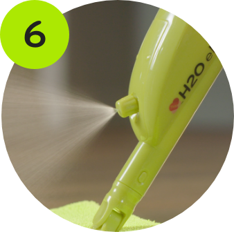 Spraying S-Water with the Jet Nozzle