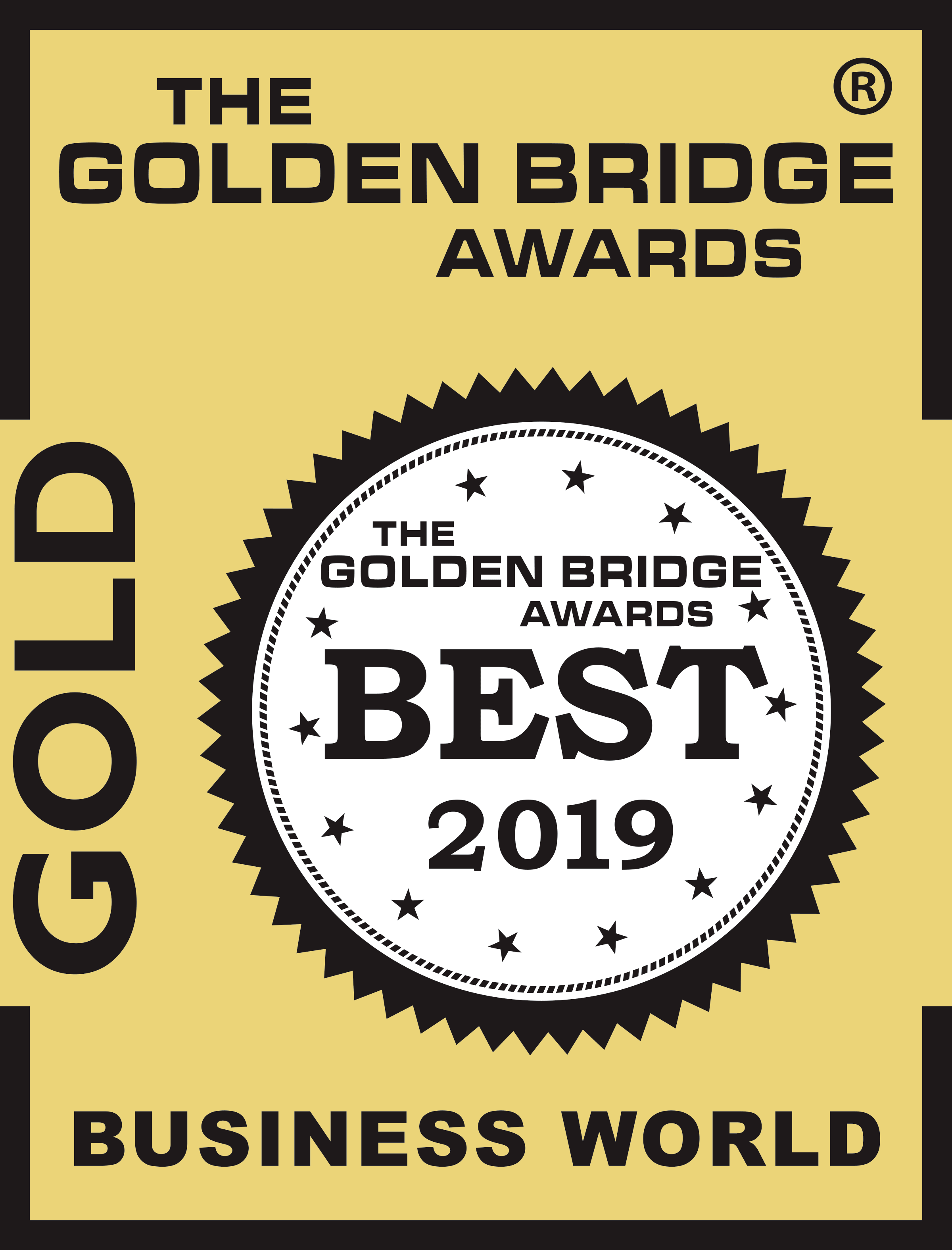 golden bridge awards Gold winner
