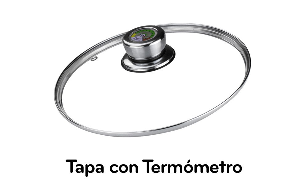 Tapa con Termómetro