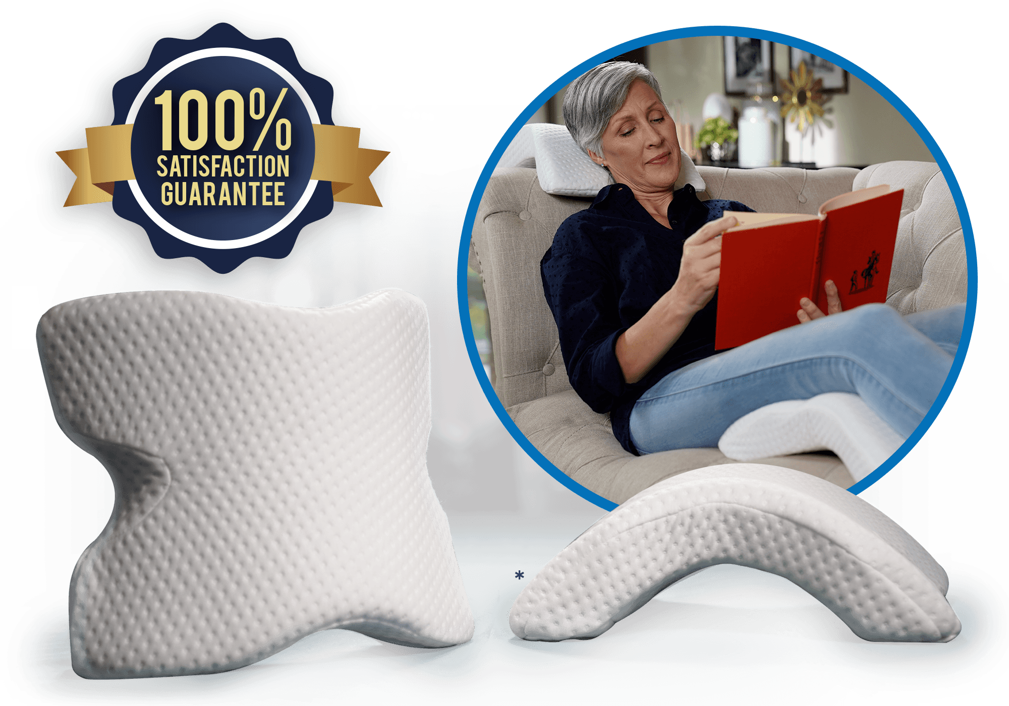 Contour Total Comfort Arch Pillow As Seen On Tv