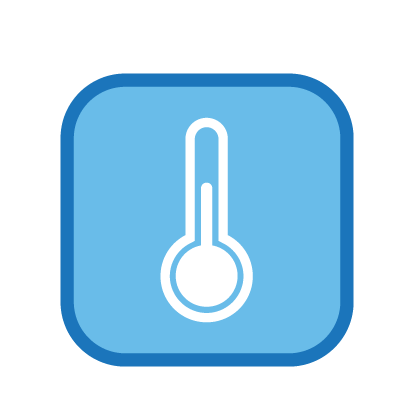 temperature heats up quickly