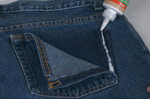 applying to jeans