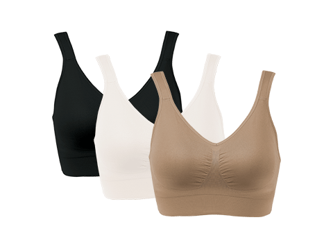 3 bras – Just pay separate fee for 2nd set