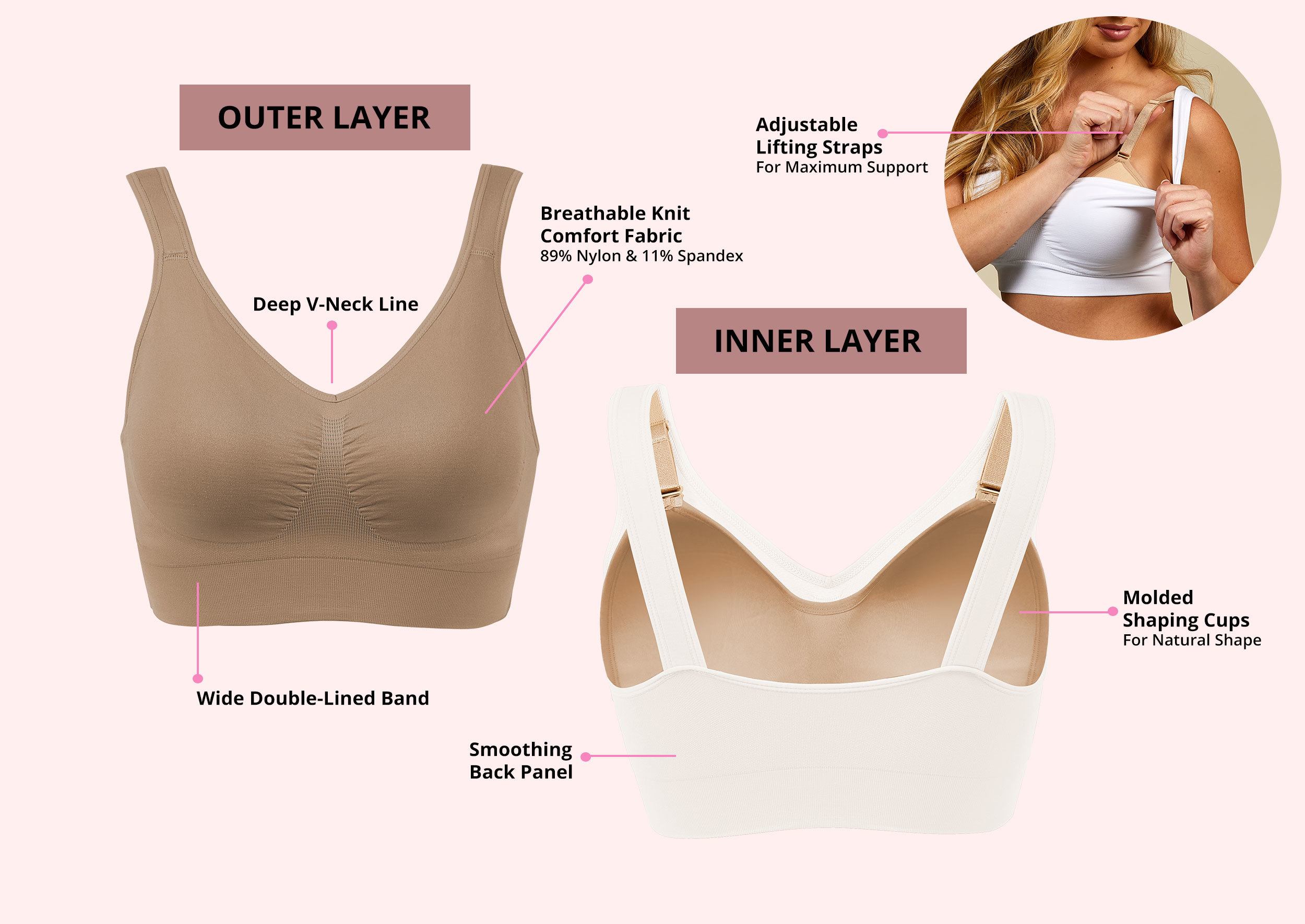 Genie TLC Bra Features