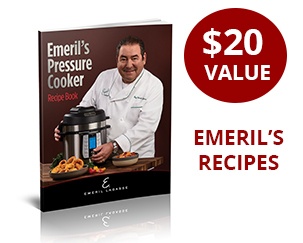 Emeril's Pressure Cooker Recipe Book – "Emeril's Own Recipes!"