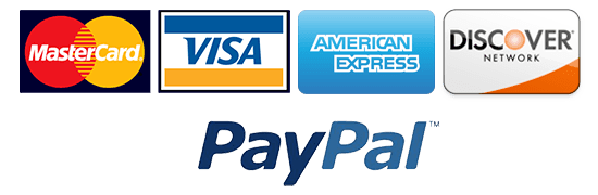 Mastercard – Visa – Amex – Discover