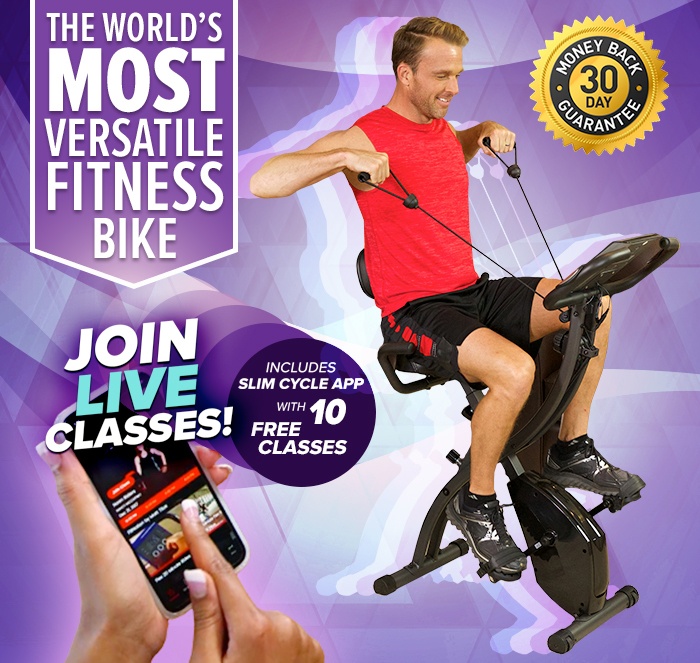 slim cycle workout system exercise bike