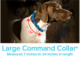 Large Command Collar® Measure 7 inches to 24 inches in length