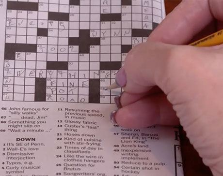 Crosswords are effortless
