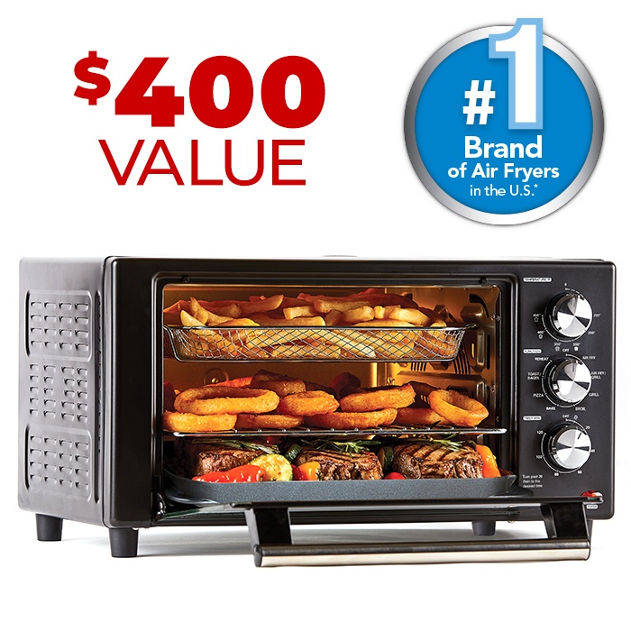 air fryer grill from #1 best selling brand of air fryers with VIP protection plan