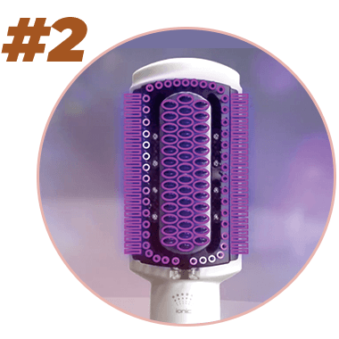 Heated Center Bristles