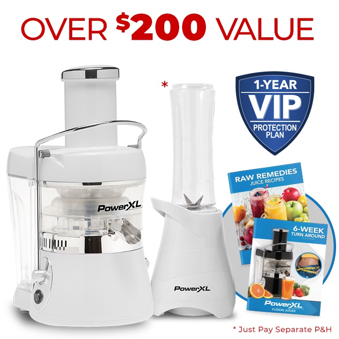 powerxl fusion juicer offer $200 value