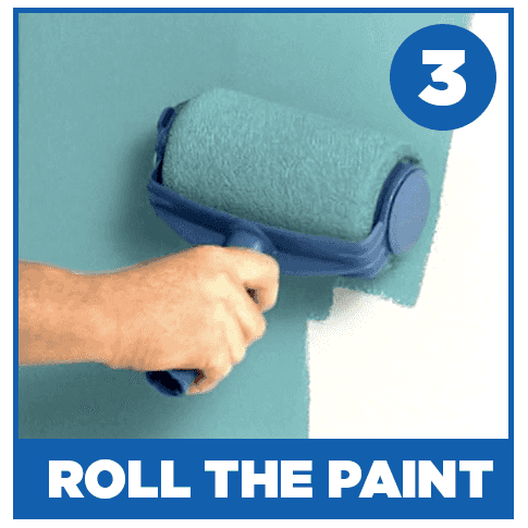 Roll the paint