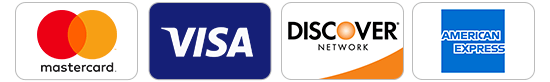 Mastercard – Visa – Discover – American Express