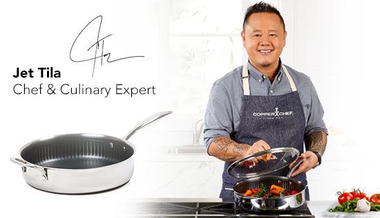 Copper Titan Pan by Jet Tila