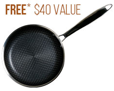 copper chef 8" fry pan- just pay p&h