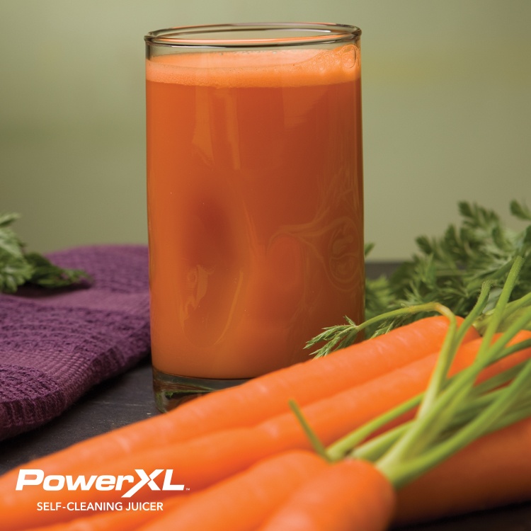 fresh carrot juice
