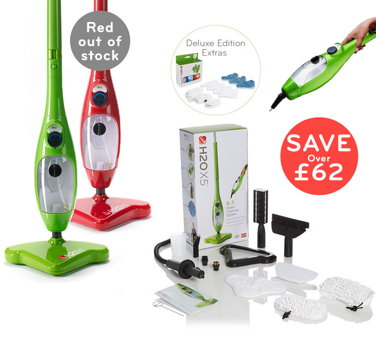 H2O X5 Thane UK Official Website Steam Cleaner