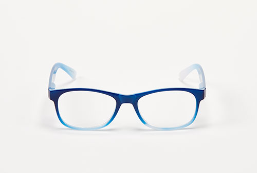 round blue