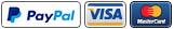 PayPal Visa MasterCard