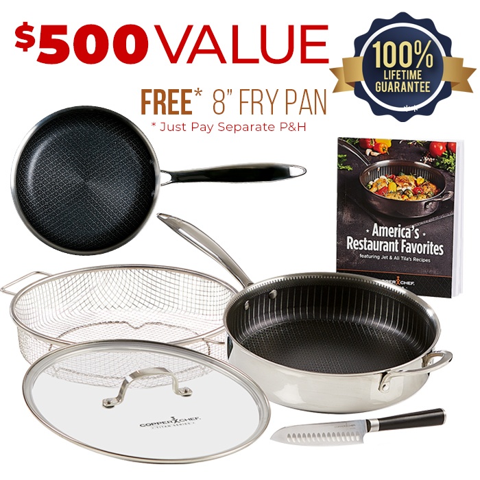 $500 Value Copper Chef Titan Pan Offer
