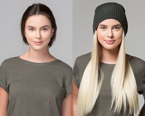 Before After Blonde